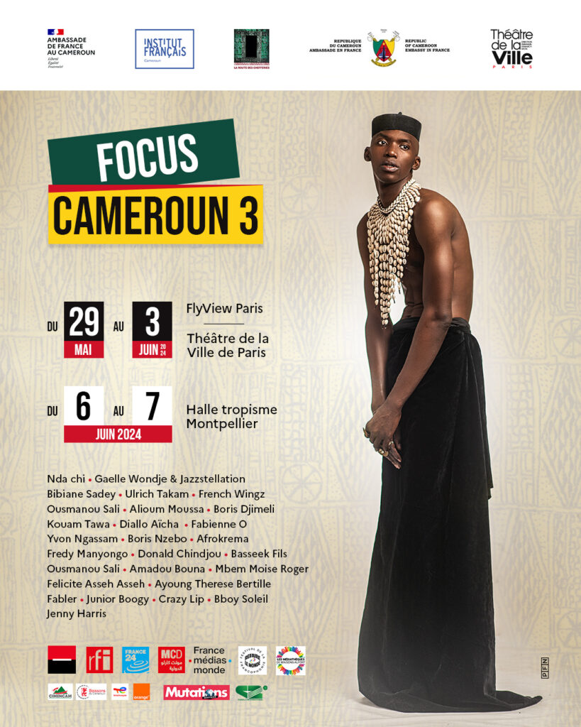 %name Focus Cameroun 3 : Plongez dans la richesse culturelle camerounaise au Théâtre de la Ville de Paris