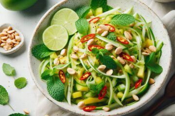 salade de mangue verte