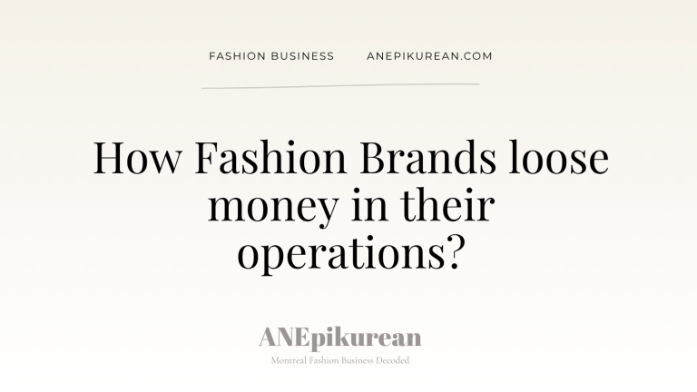 Fashion brands operations