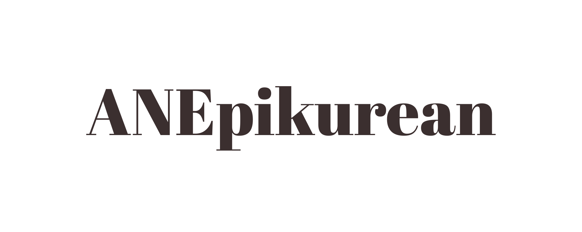 ANEPikurean Montreal fashion business brand logo