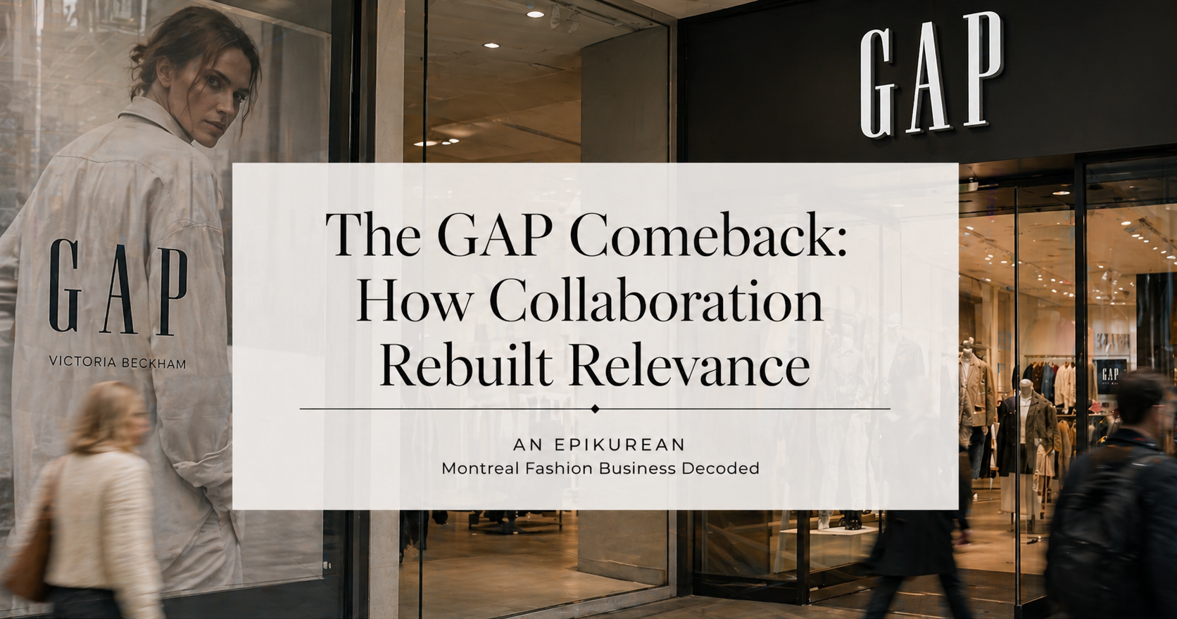 GAP x Victoria Beckham Brand collaboration strategy