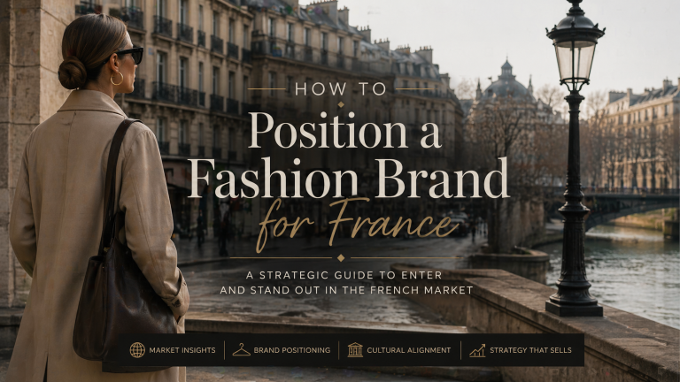 position a fashion brand for france - brand positioning