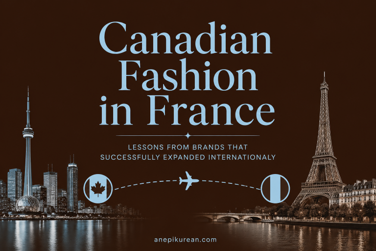 How to sell Canadian Fashion in France